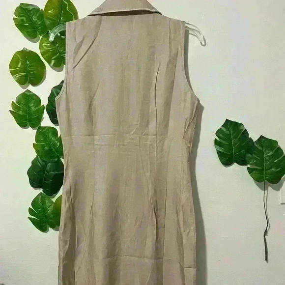 Stone Textured Pocket Zip Up Bodycon Dress 10 - Picture 6 of 7